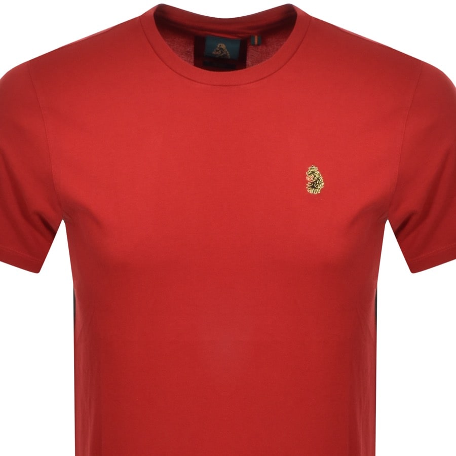 Alternative Image for ProductLuke 1977 New Bently Taped T Shirt Red2